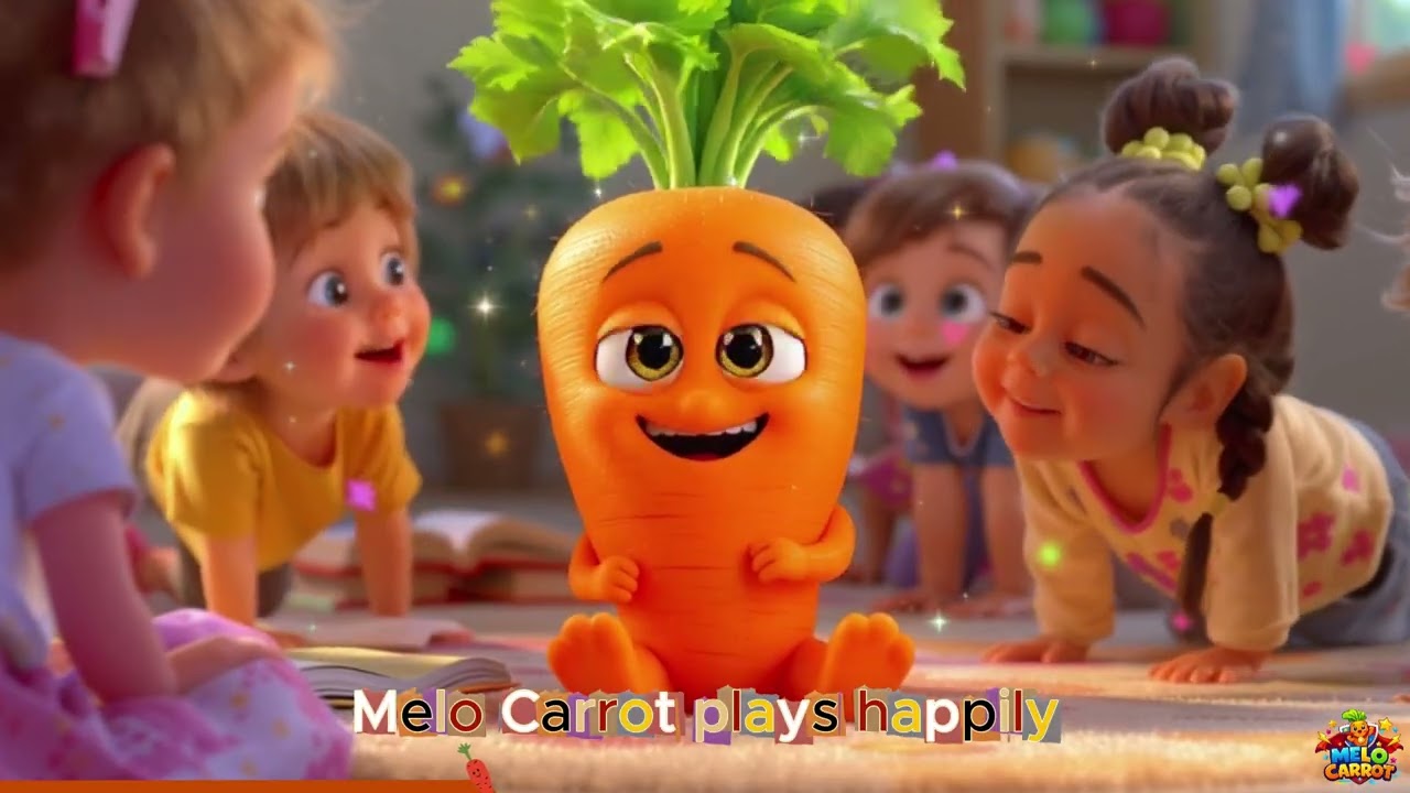 Story Time Handwashing Song with Melo Carrot 🥕📖