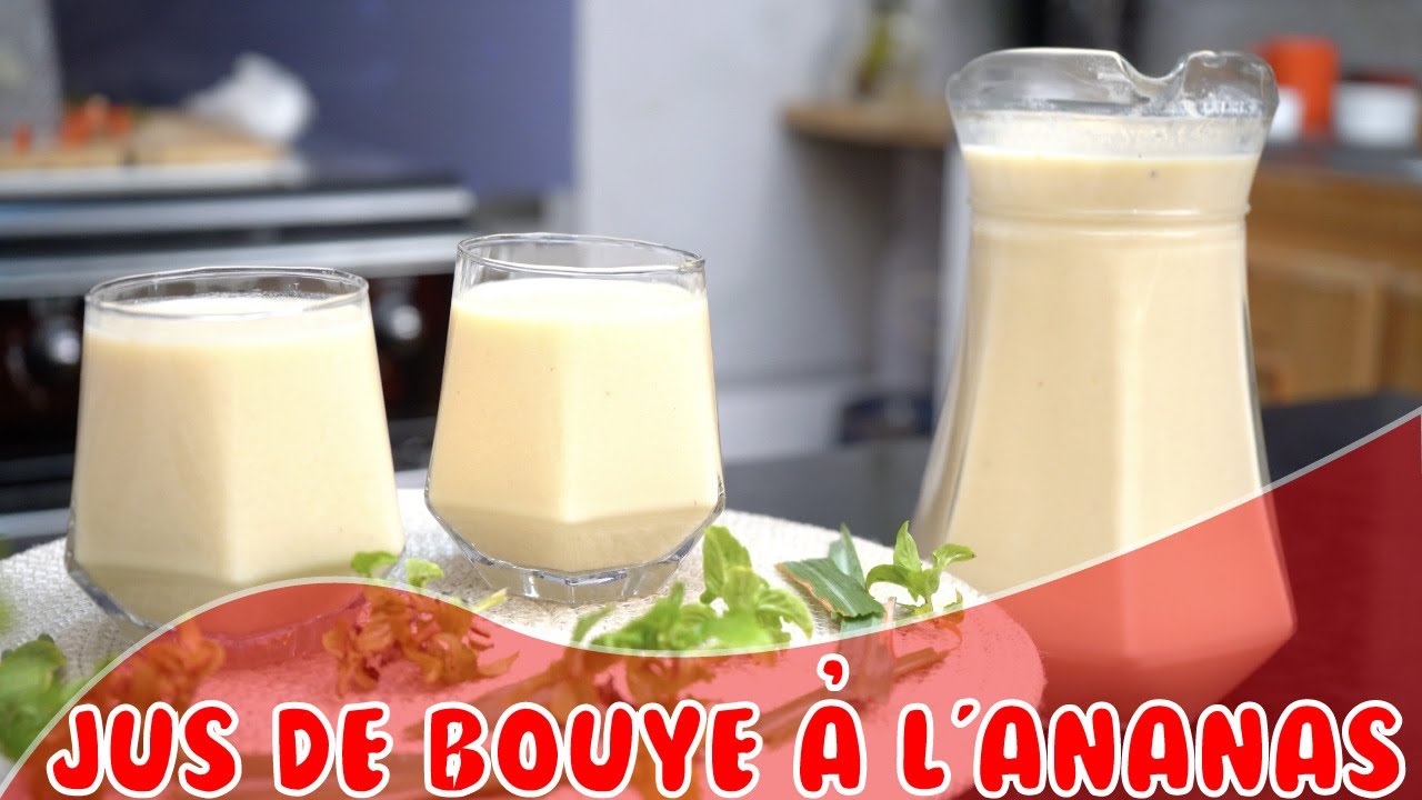 FUTUR CHEF: jus de bouye à l'ananas