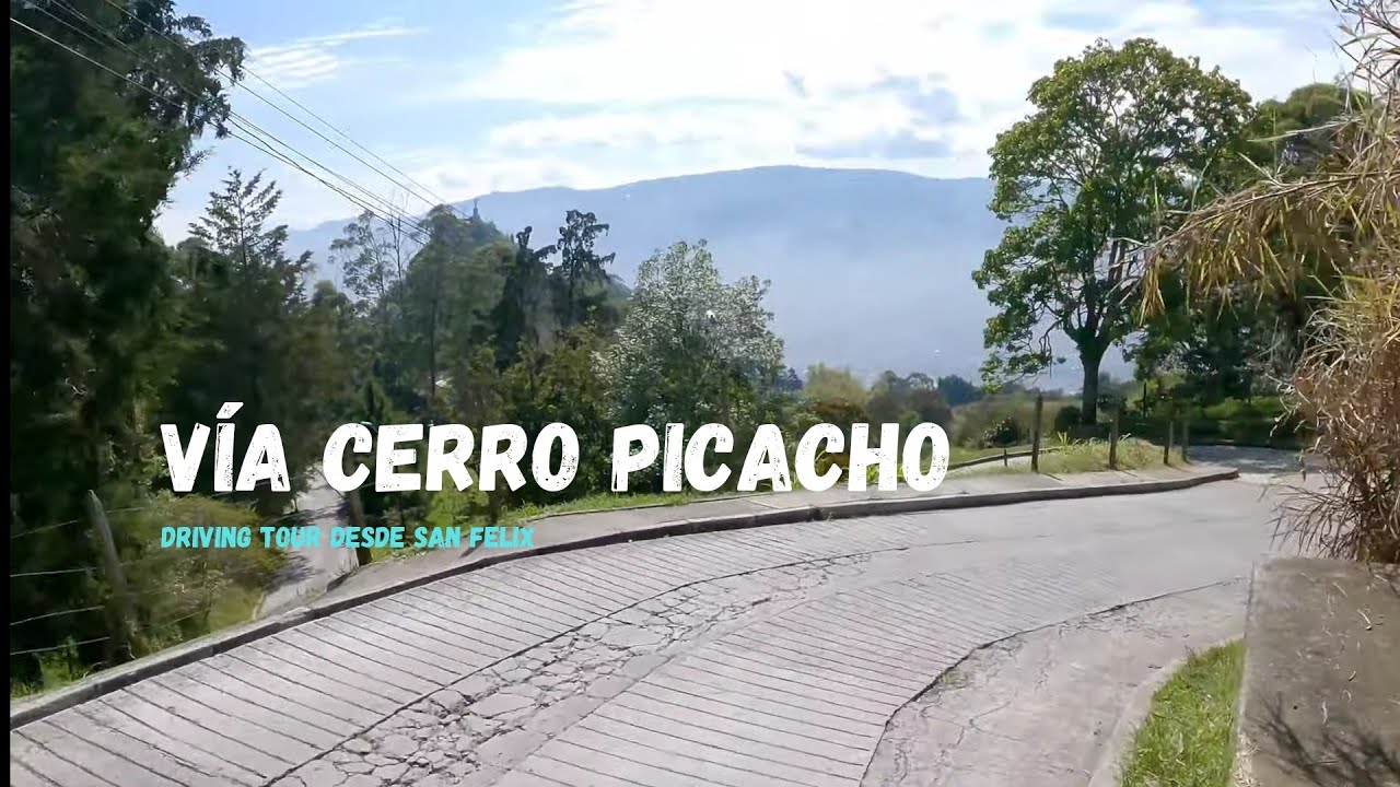 4K Medellín Cerro picacho bajando desde San Félix por los rieles 🇨🇴 Sin Destino