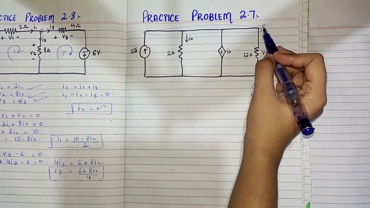 Ex 2.7 || Fundamental of electric circuits By Charles K Alexander 6th edition.