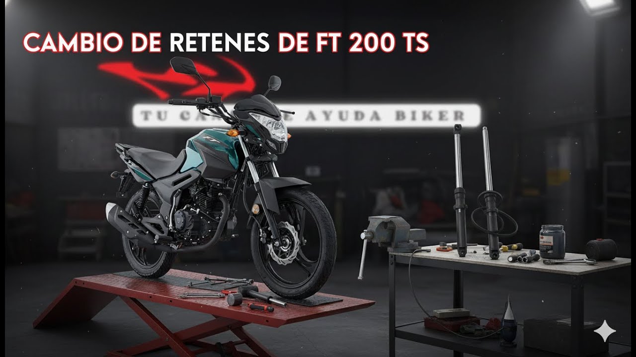 como cambiar retenes de  las barras de ft 200 ts