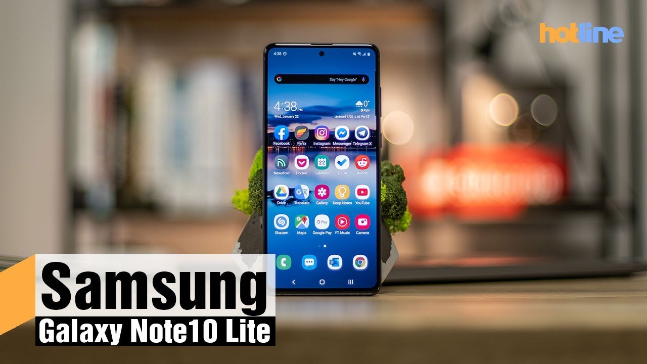 Galaxy Note10 Lite — обзор смартфона от Samsung