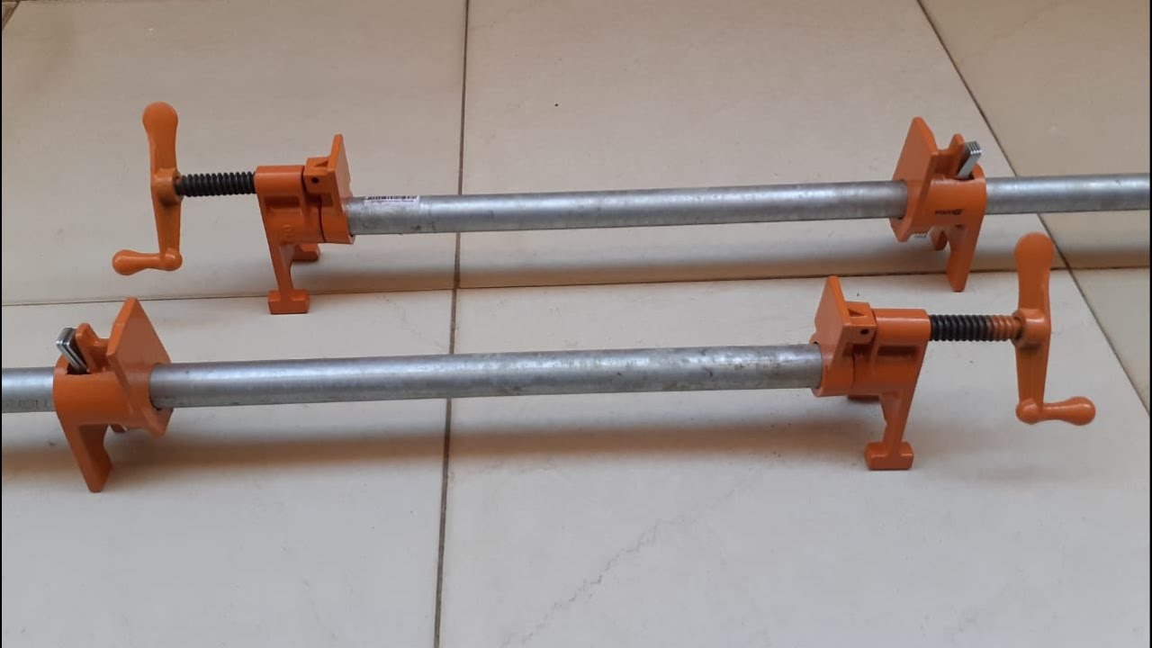 Pipe Clamp - Grampo sargento tubular para tubo 3/4