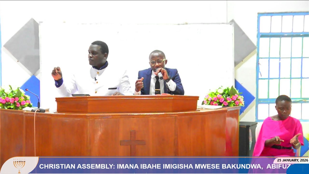 Gisenyi Christian Assembly -  25 January,  2026 - Brother ASIIMWE Isaac from Uganda