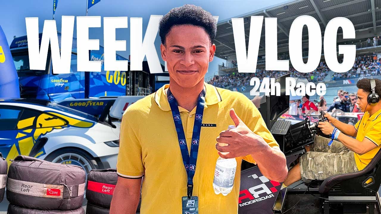 ICH WAR ZUM ERSTEN MAL BEIM 24H NÜRBURGRING-RENNEN…🔥🏁(WEEKLY VLOG #4)
