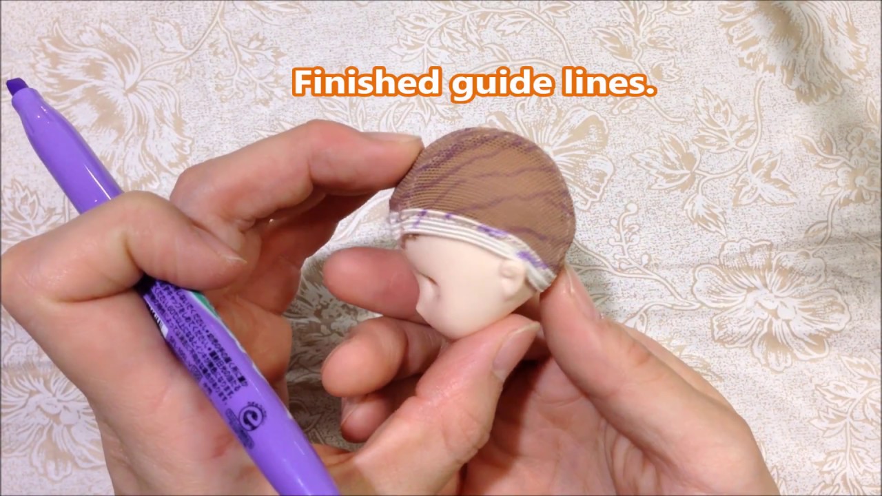Parabox tutorial series - how to make you own doll wig