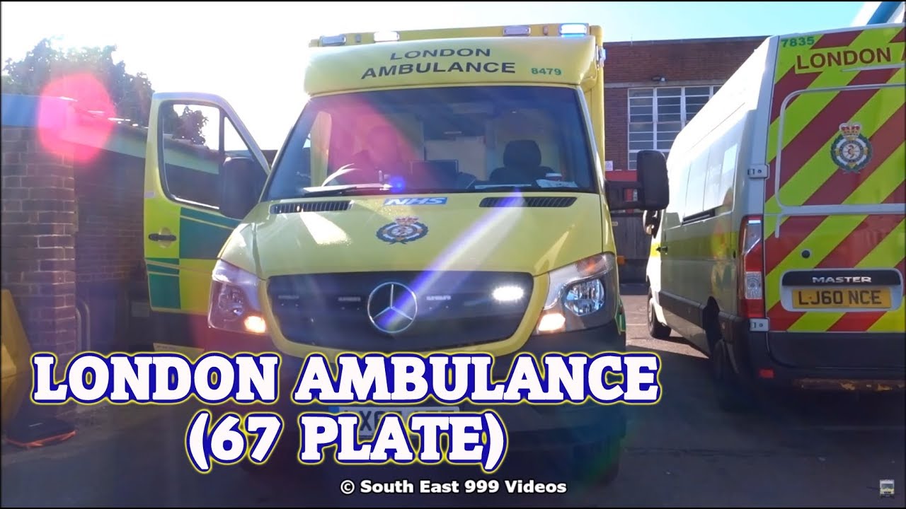 NEW 67 Plate - London Ambulance - Inside & sirens!
