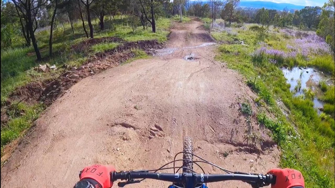 MTB Mountain Biking at Stromlo Forest Park - Evolution Jump Trail 1080p