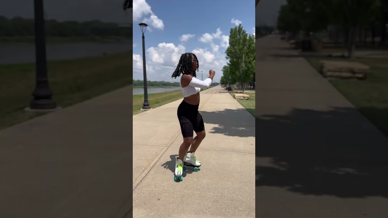 How to do a g-slide on roller skates
