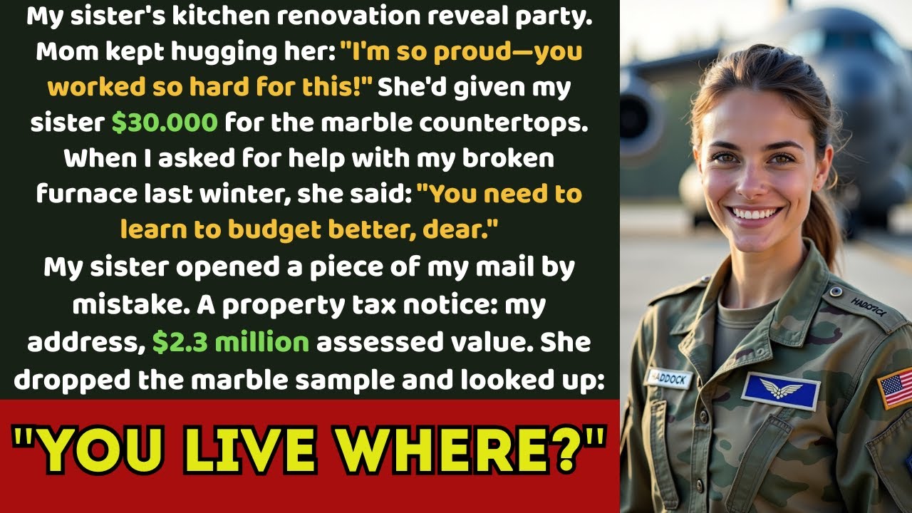 'Learn to manage money,' they said, giving my sister $30K. Then they saw my mail bill tax by mistake