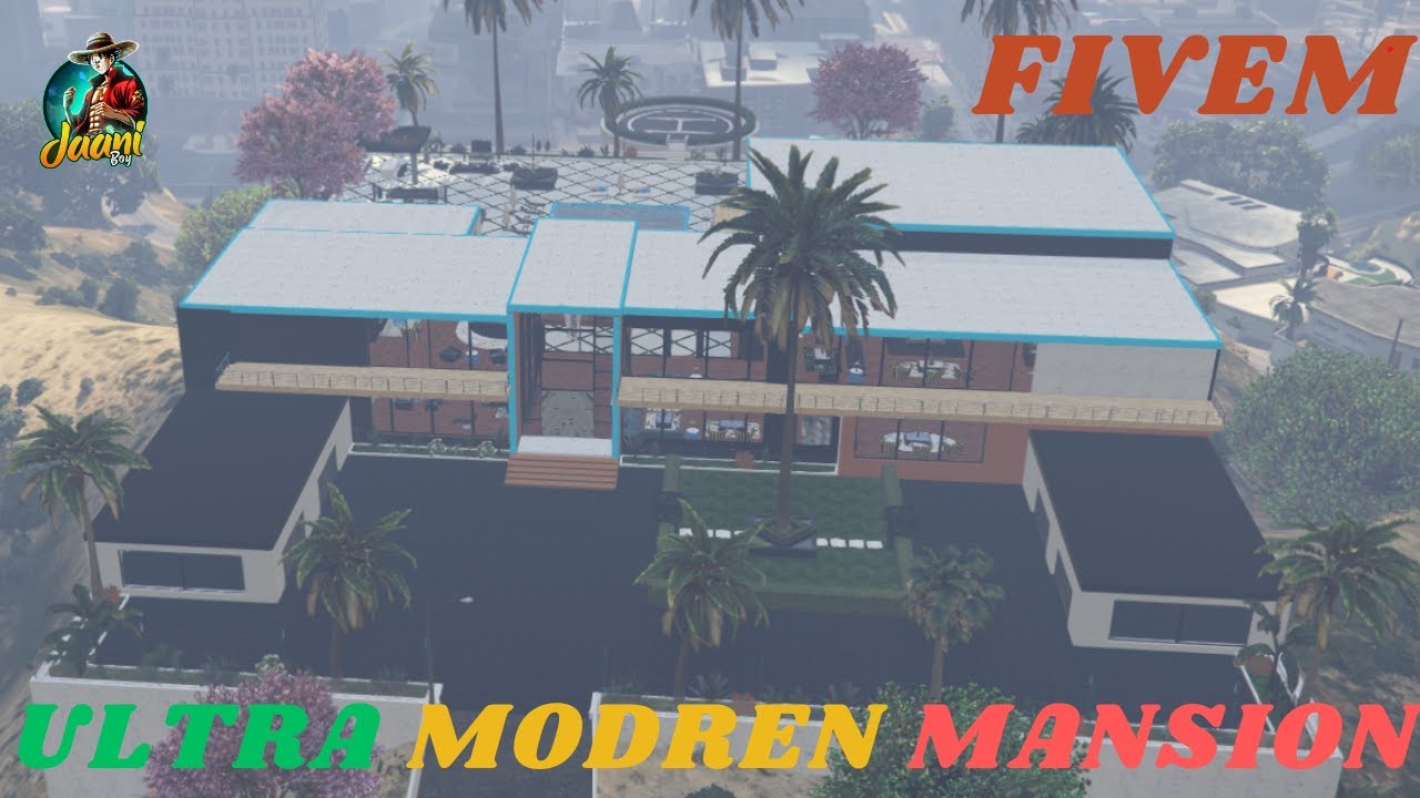 Fivem Gang House / Fivem Mafia Mansion / Ultra Modern Mansion