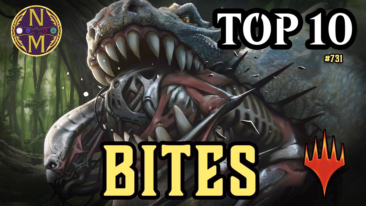 MTG Топ-10: Эффекты укусов | ЛУЧШЕЕ удаление Green | Magic: the Gathering