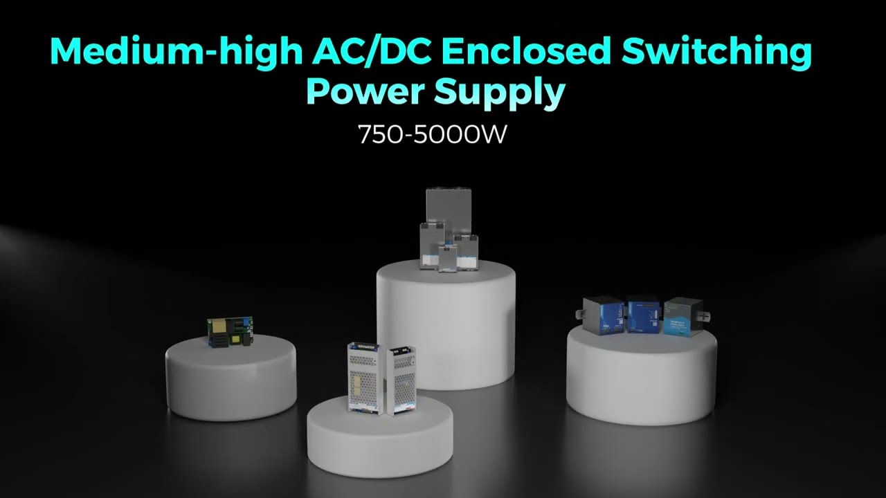 Mornsun Medium-high (750-5000W) AC/DC Enclosed Switching Power Supply