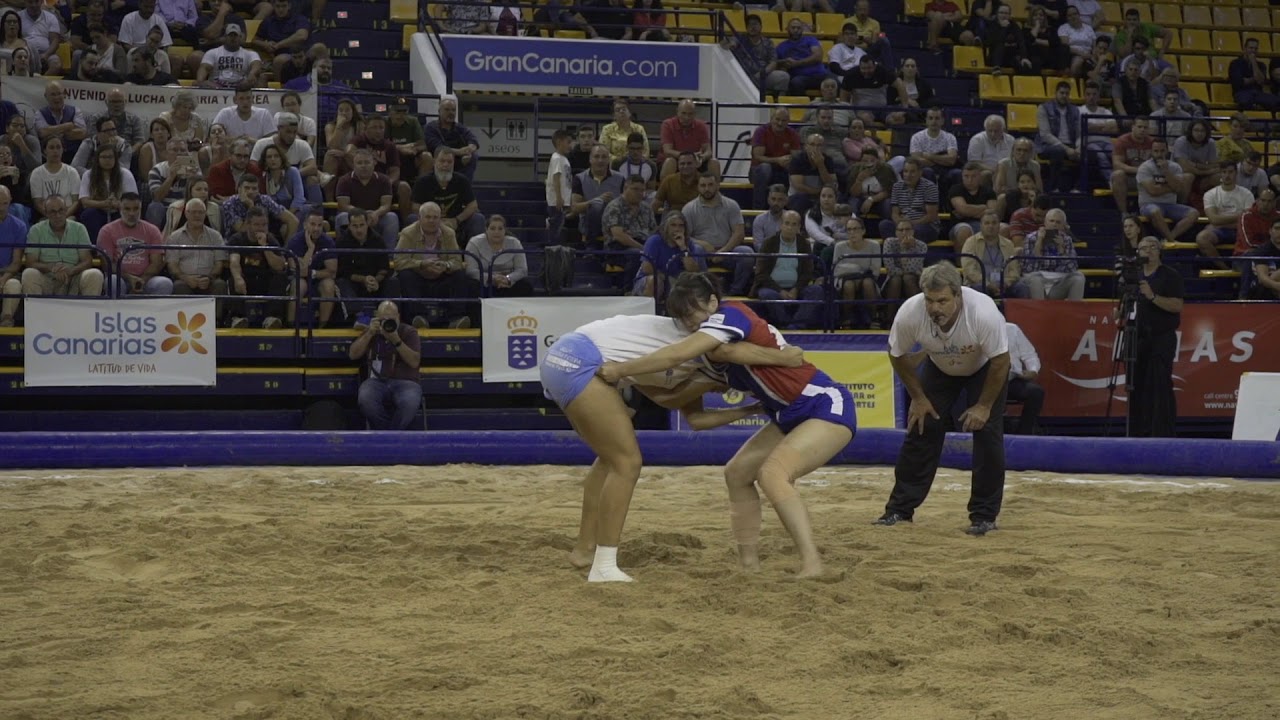 Final Absoluta Femenina | Im Su Jeong VS Estefan&iacute;a Ram&iacute;rez | Mundial de Lucha Canaria 2018