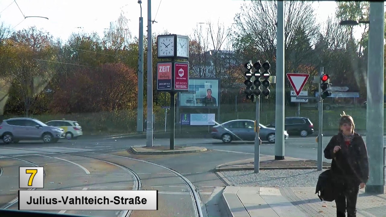 Straßenbahn Dresden 2018 Linie 7