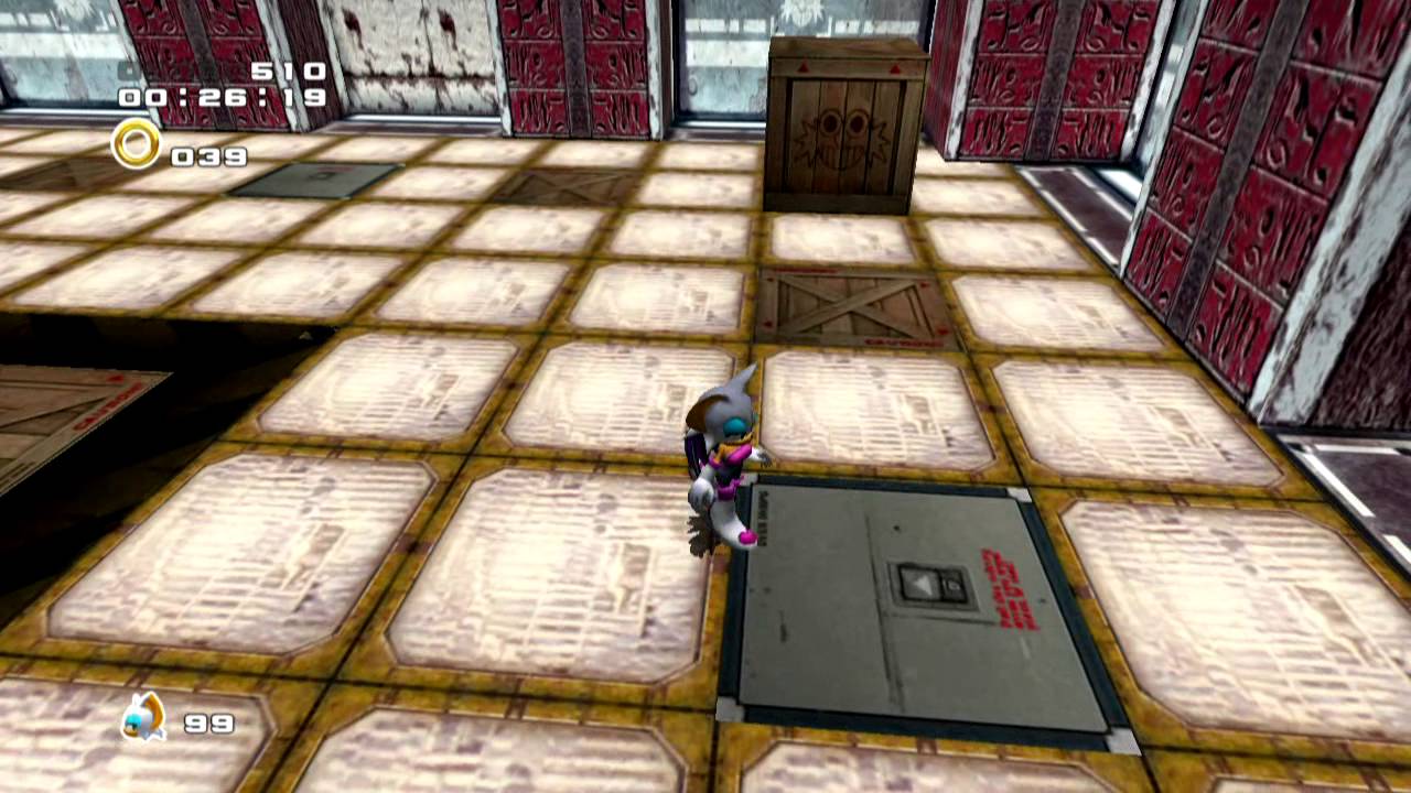 Sonic Adventure 2: Egg Quarters Mission #2 - 100 Rings - A Rank
