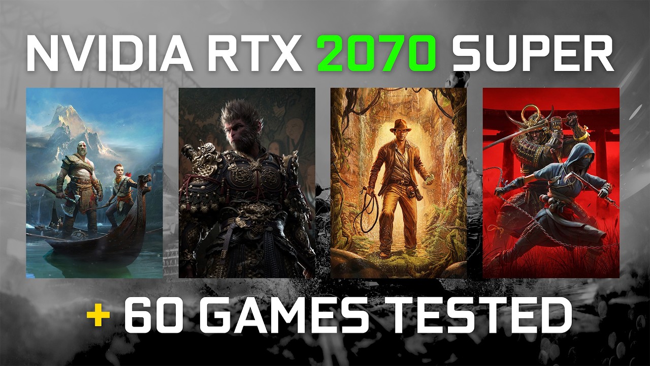 🎮 RTX 2070 Super | 1440p Max Settings Benchmark (2011 - 2025) 🖥️