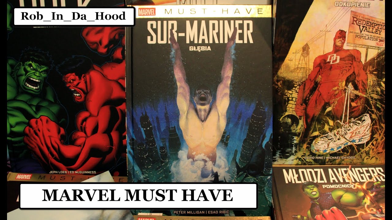 MARVEL MUST HAVE - TOM 10 - SUB-MARINER - GŁĘBIA (Kolekcja Hachette - Prezentacja Komiksu)