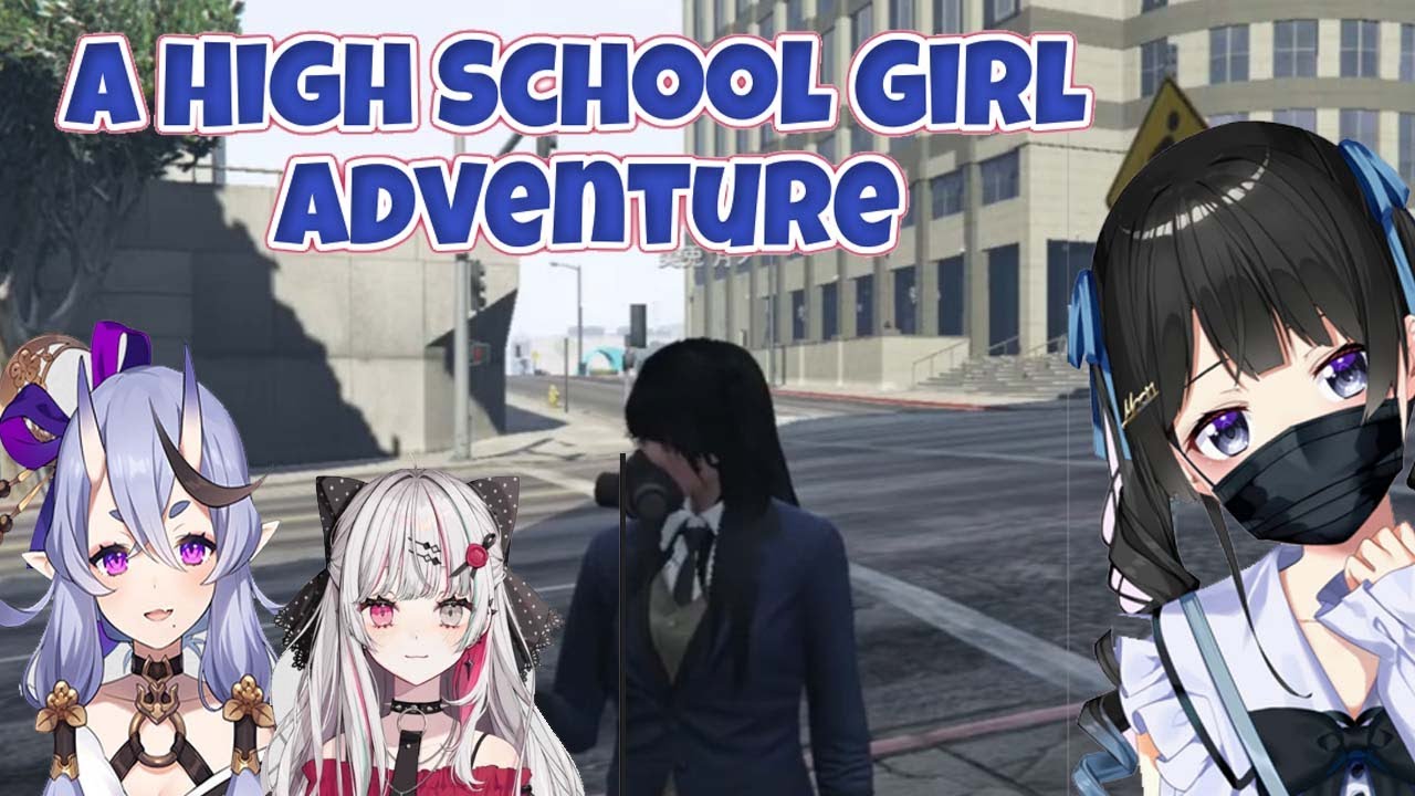 How a High School Girl became a Gang Member【にじGTA】