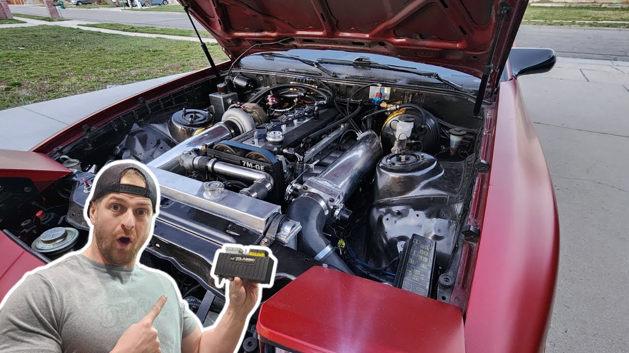 I put an Ecumaster classic standalone on my 7M supra!