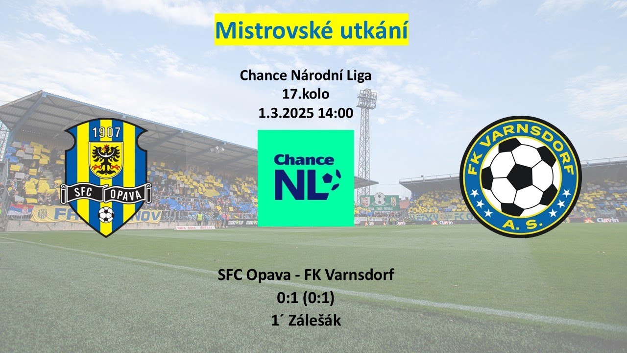 SFC Opava - FK Varnsdorf 1.3.2025