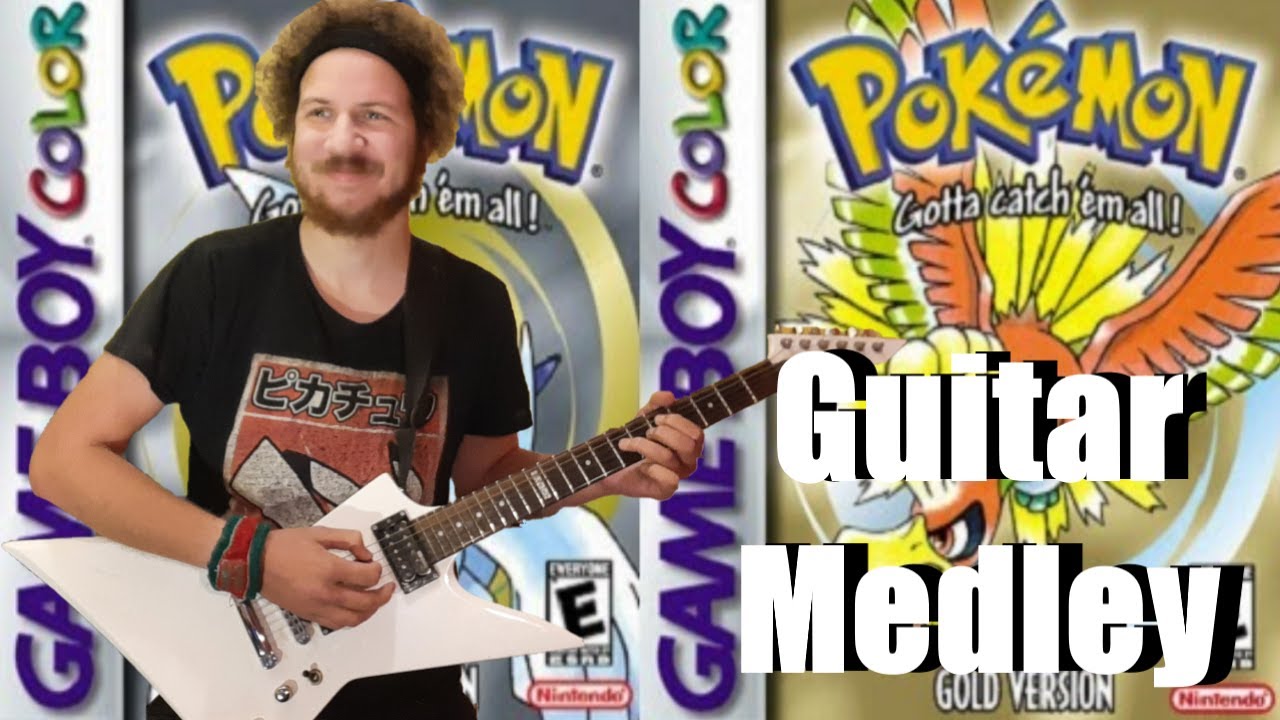 Pokemon Gold, Silver & Crystal - Guitar Medley Part 2 by LloydTheHammer