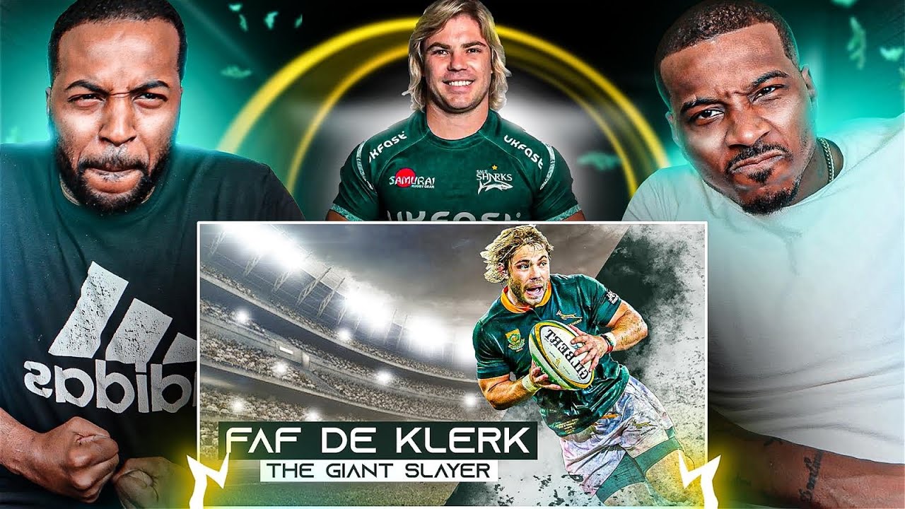 First time reacting to...Size Doesn't Matter | Faf De Klerk (HE IS A ANIMNAL)