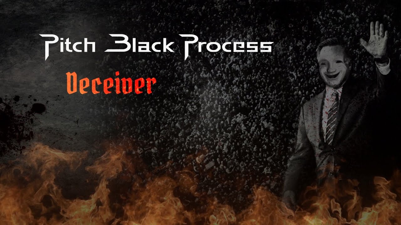Pitch Black Process - Deceiver (feat. Niclas Engelin) [OFFICIAL LYRIC VISUALIZER]