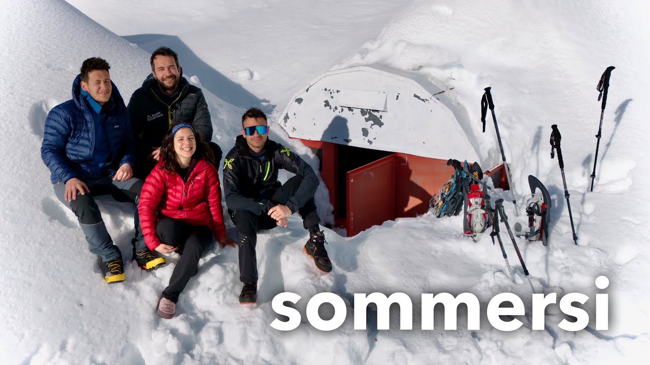 NOTTE SOMMERSI DALLA NEVE ❄️ IN UN BIVACCO DELLA VAL MASINO | BASSA VALTELLINA [4K]