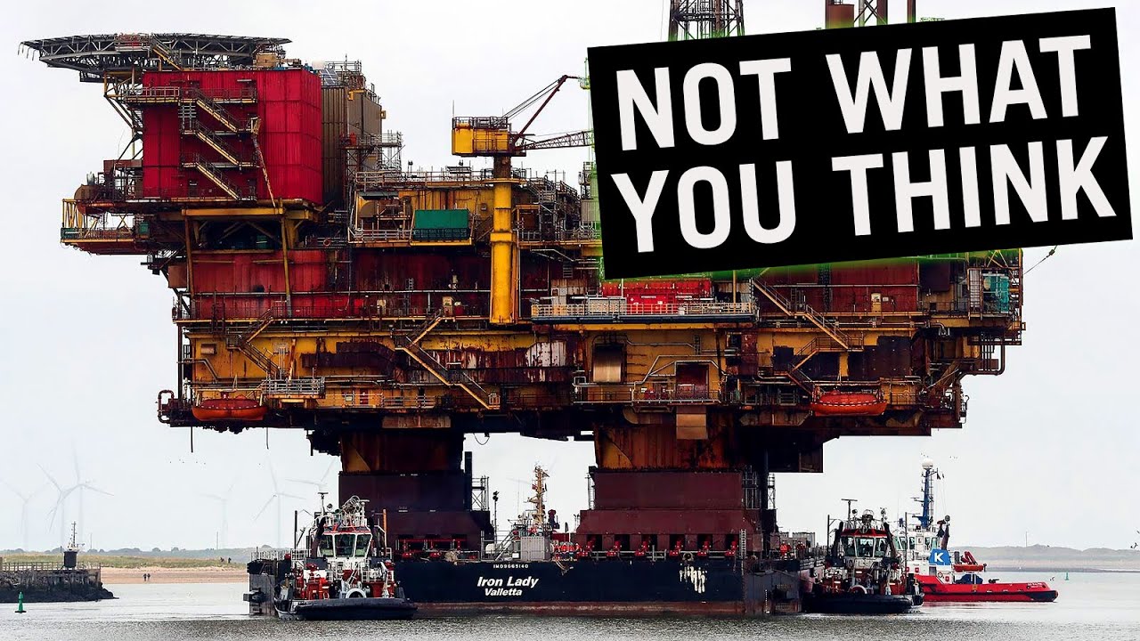 Recycling an Oil Platform #shorts