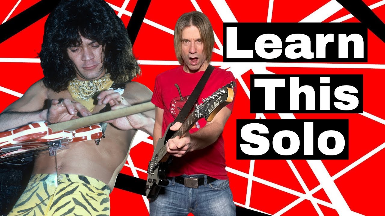 Eddie Van Halen - Jump - Guitar Solo Lesson