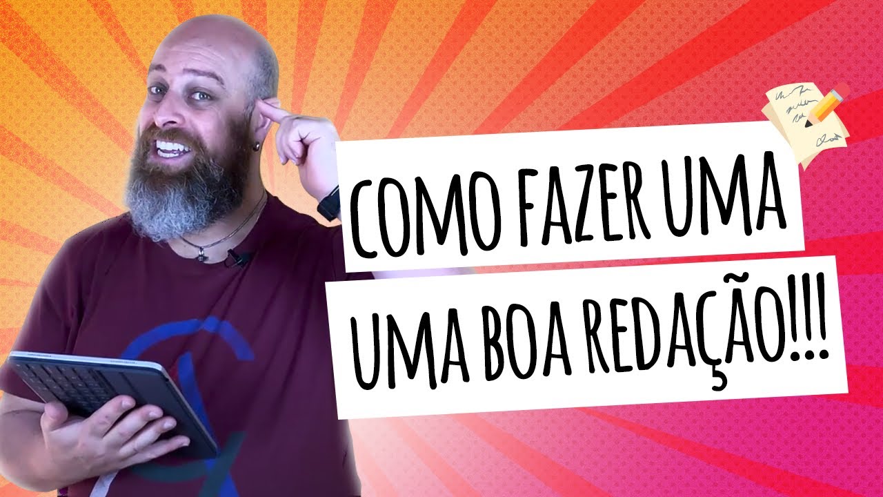 8 passos para uma Redação Nota 1000! - Professor Noslen