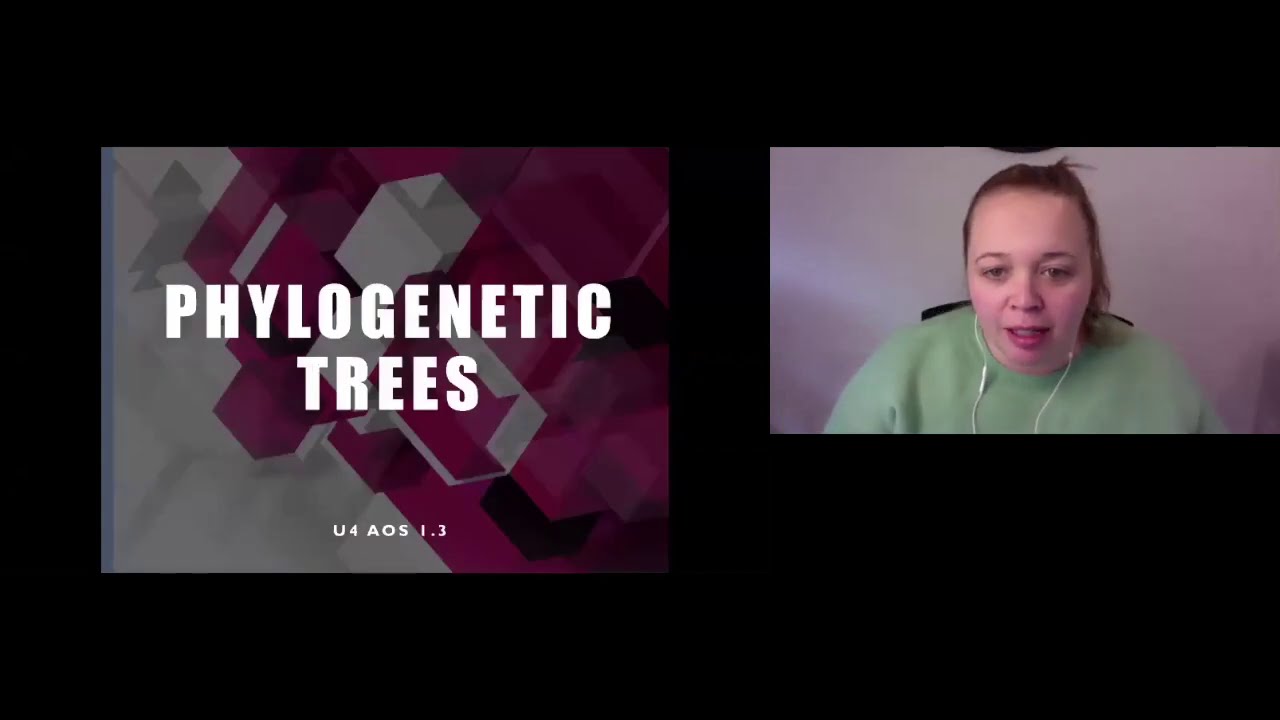 4.1.3c Phylogenetic trees