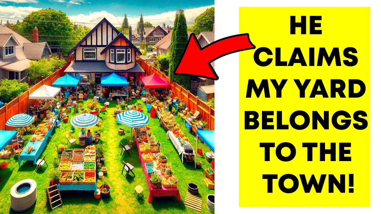 Neighbor Set Up a Farmers Market on My Yard Without Consent Then Tried to Claim Ownership