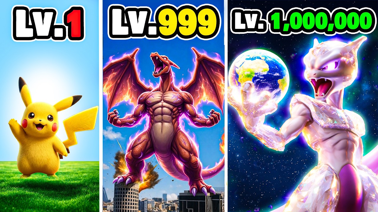Level 1 to Level 1,000,000 Pok&eacute;mon in GTA 5