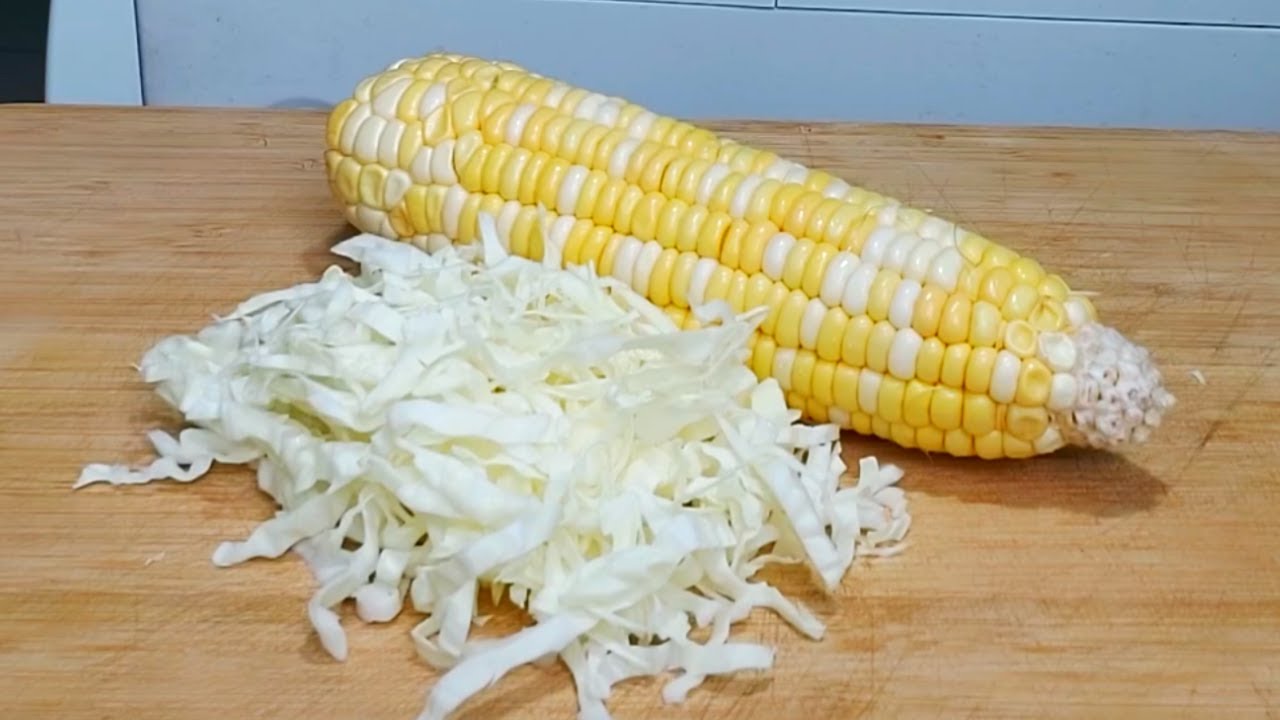 JAGUNG DAN SAYUR KOL DIMASAK GINI BIKIN NAGIH!