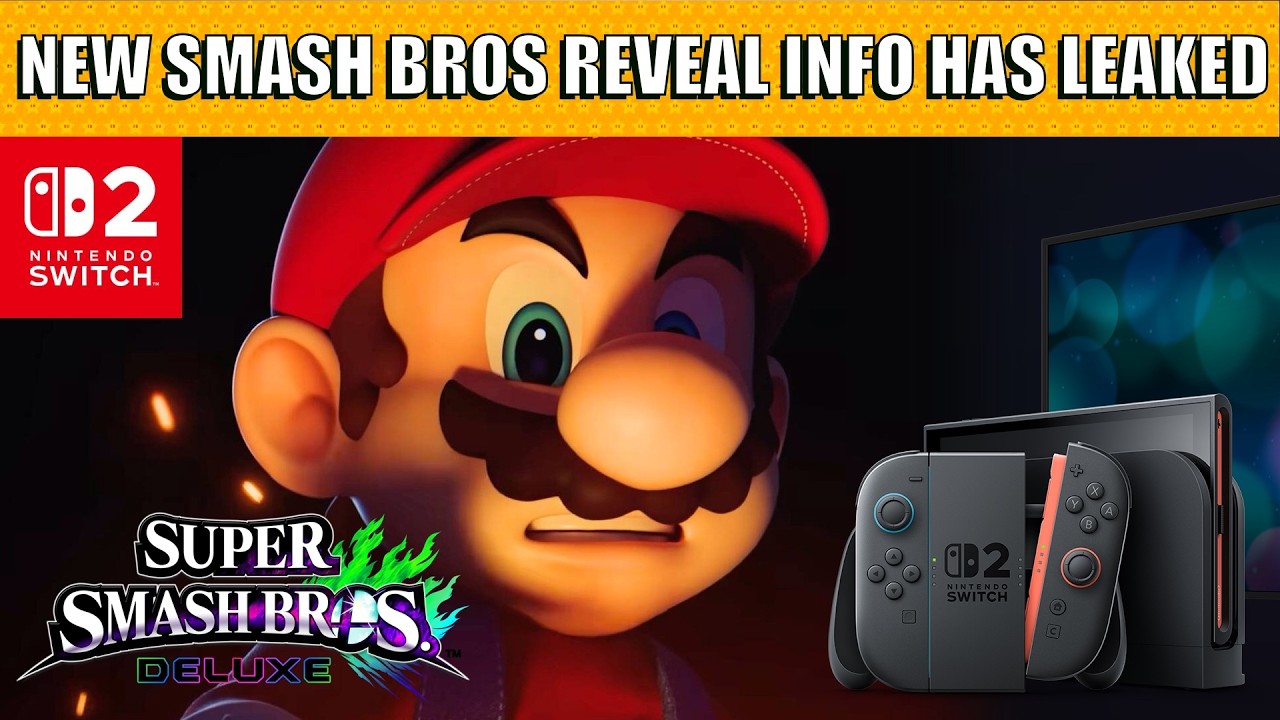Появились слухи об утечке информации о новой игре Super Smash Bros. для Switch 2