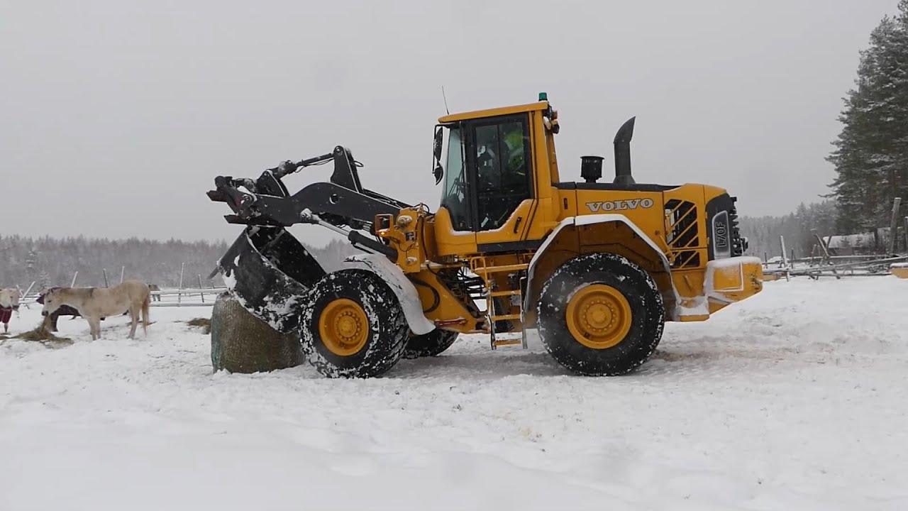 Volvo L70F &ndash; H&ouml;bal levereras i hagen, 30 januari 2023