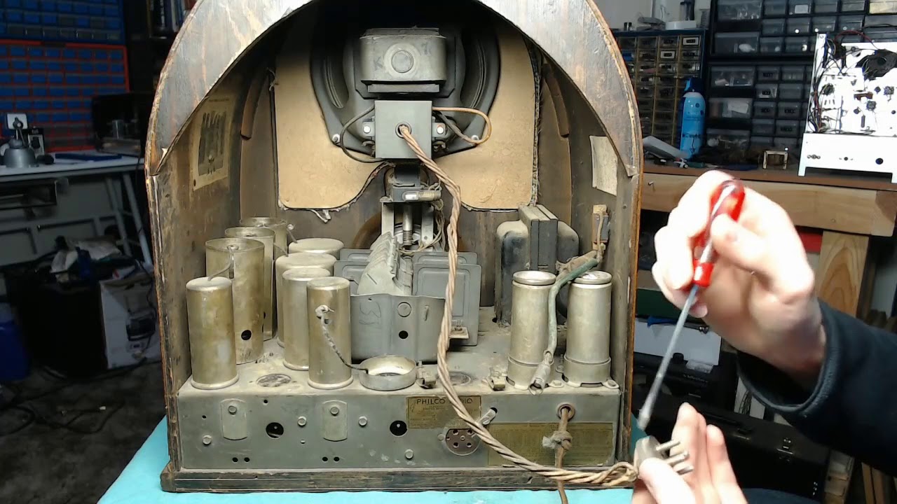 Philco 71B Part 1: Inspection