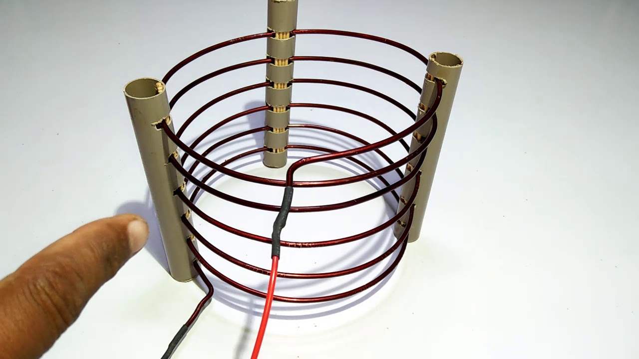 How to Make a Tesla coil High Power at Home Easy to Make With D1047 Transistor