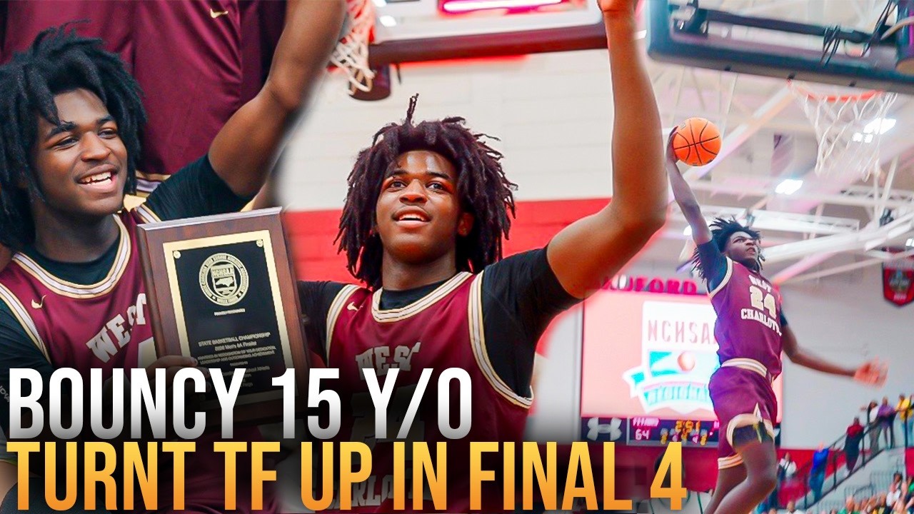 KAHARRI COLEMAN GOT PISSED  (30/10/6) VS CHRIS PAUL OLD HS IN  FINAL 4