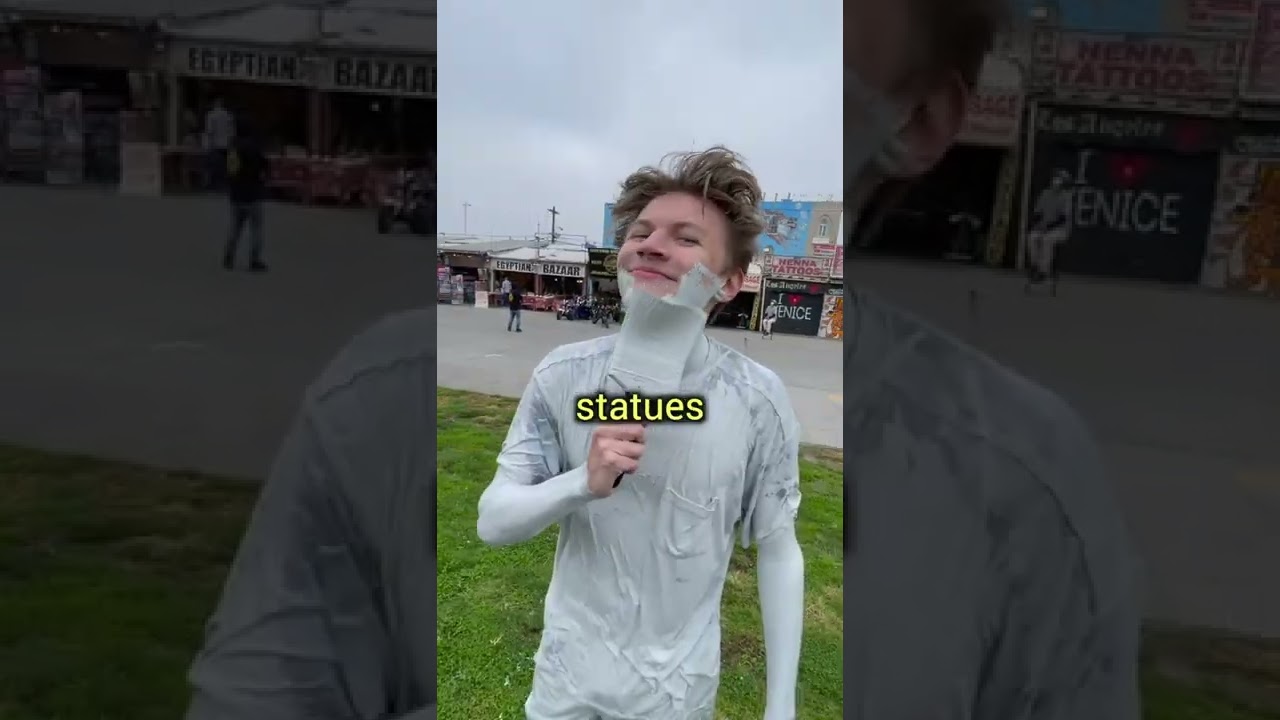 I Became a Human Statue to Make Money