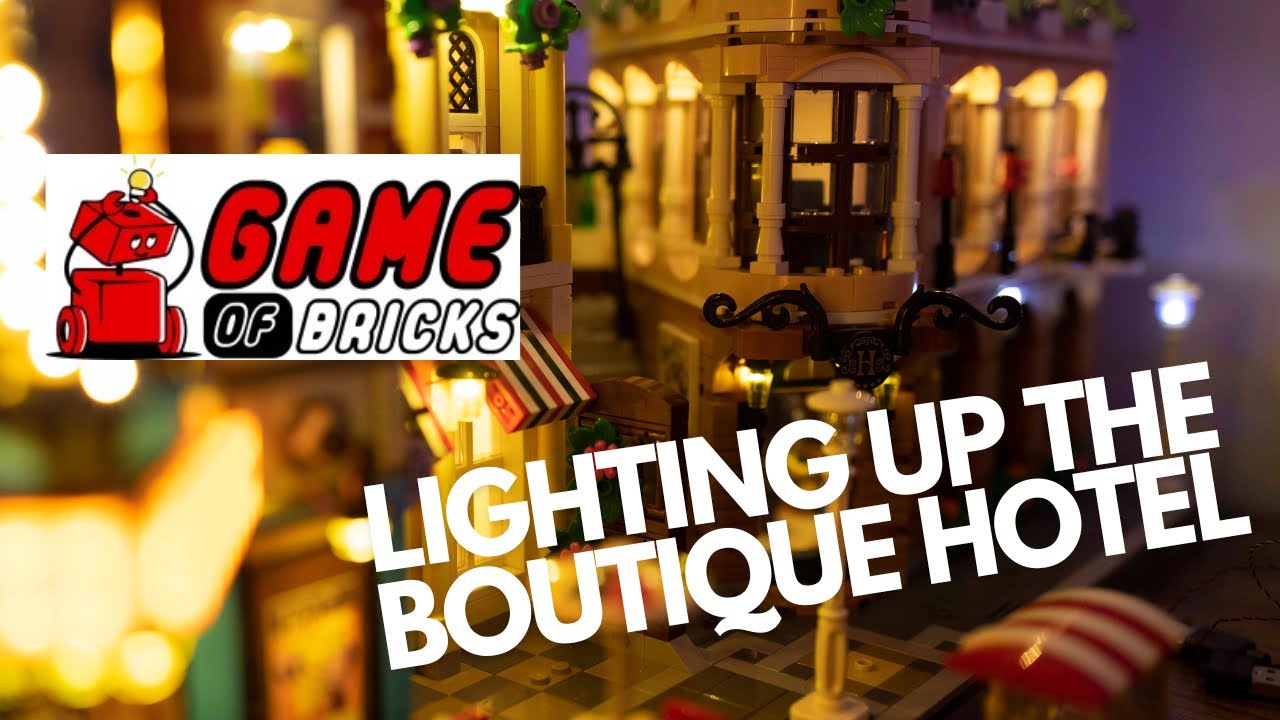 Illuminate Your LEGO Boutique Hotel! Game of Bricks Light Kit Installation