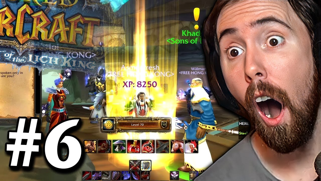 Asmongold IS NOW READY! LEVEL 70 on Fresh WotLK (Part 6 | Classic WoW)