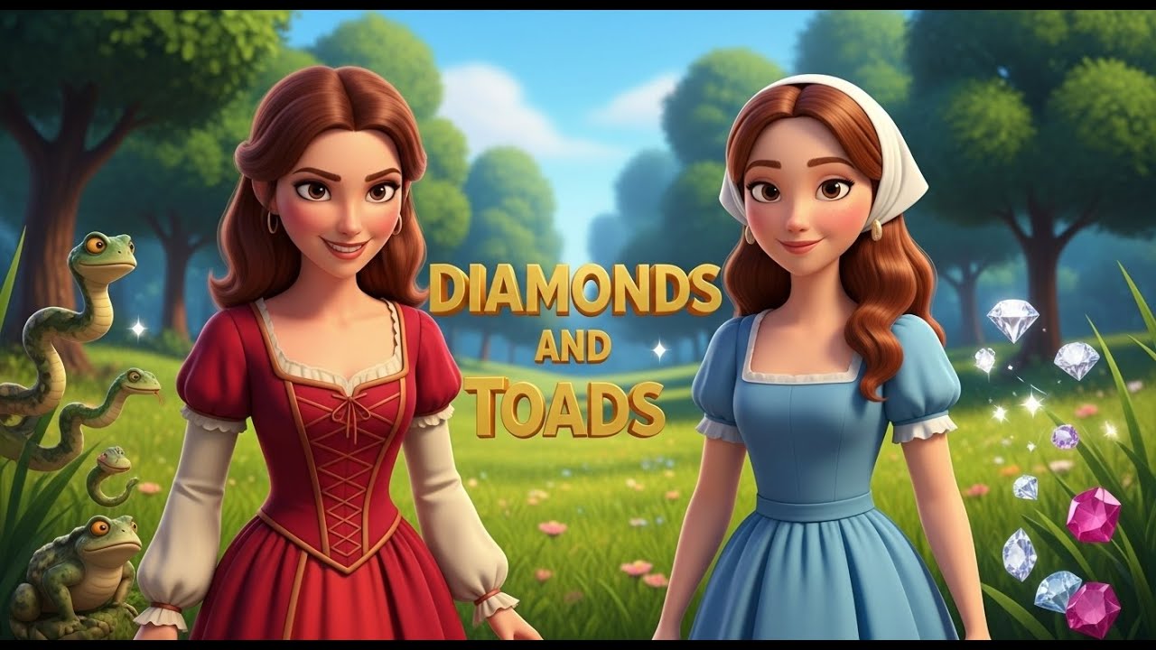 Diamonds And Toads | A Tale of Kindness , Magic | Power Of True and Pure Heart