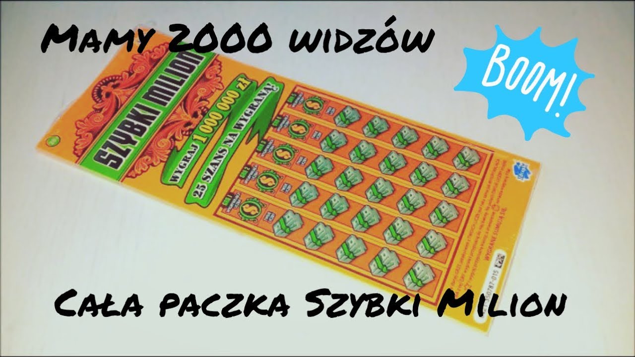 Zdrapki Lotto #117 Cała Paczka Szybki Milion za 300zł 😱 Specjał na 2000 widzów💪💪💪
