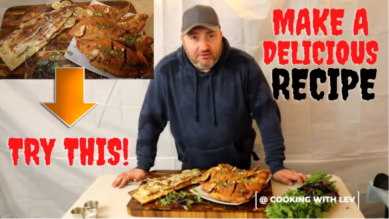 Simple Way to Cook: Delicious Crispy Whole Red Tilapia and Wild Cod Deep-Fried Fish Recipe