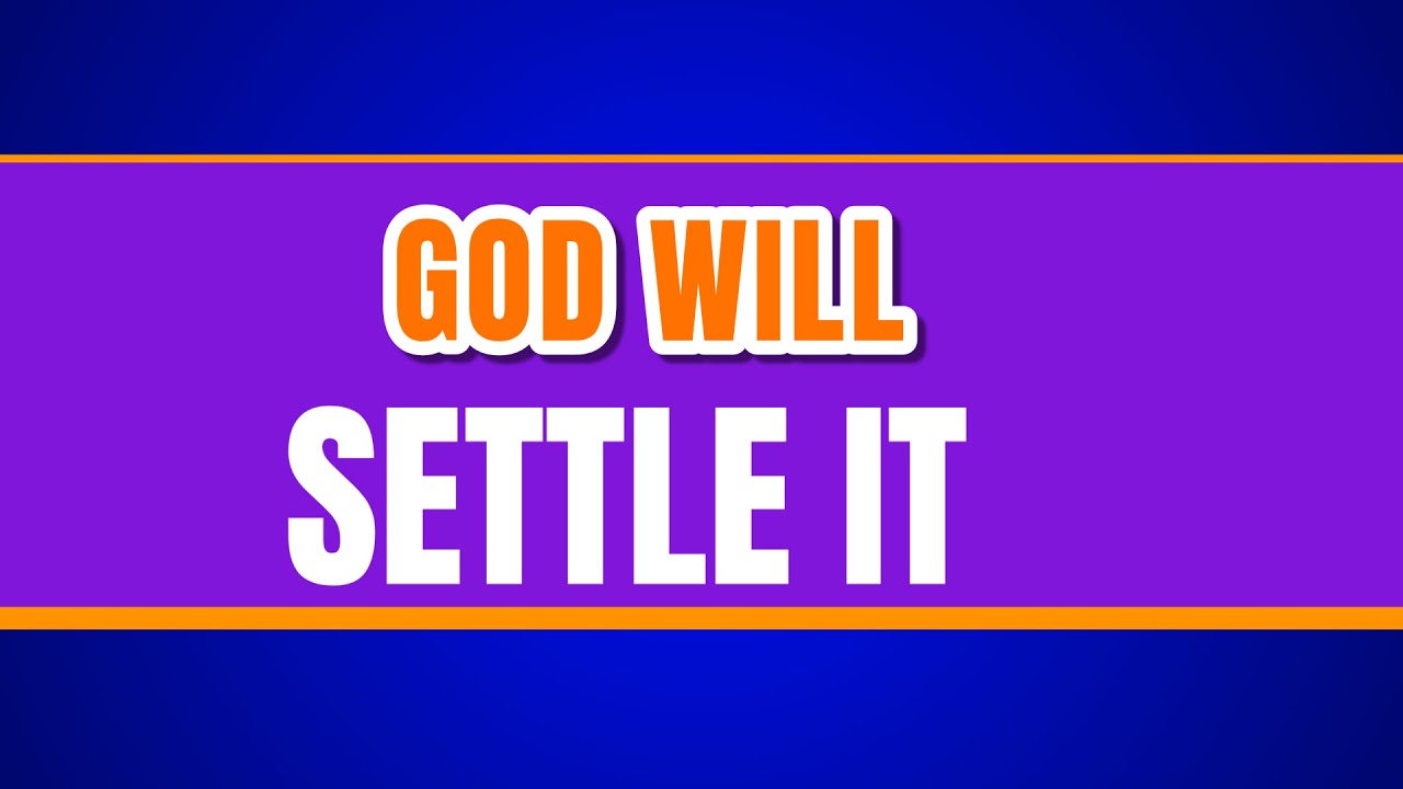Hey👋Thank you for joining us. MESSAGE:- GOD WILL SETTLE IT | PS. ALFRED OGBUMOR