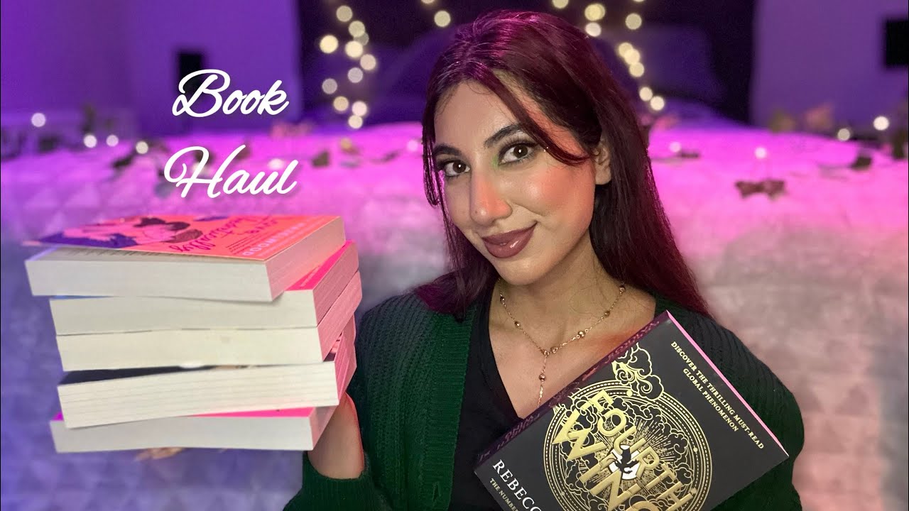 ASMR Book Haul | Tingly Book Tapping/Tracing to relax you