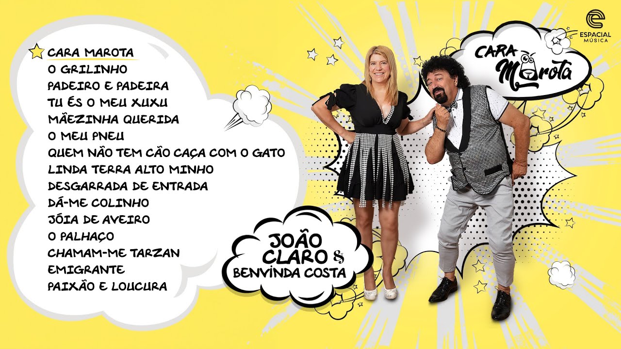 João Claro & Benvinda Costa - Cara marota (Full album)